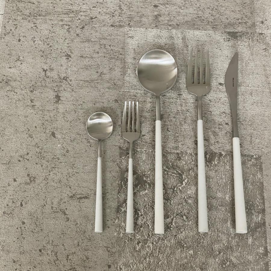 POLA Cutlery/ポーラカトラリー/ケーキフォーク WH・白 |  | 03
