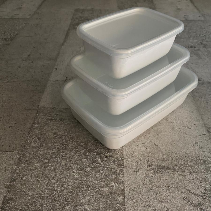 琺瑯容器 ホーロー容器/レクタングル深型M |  | 03