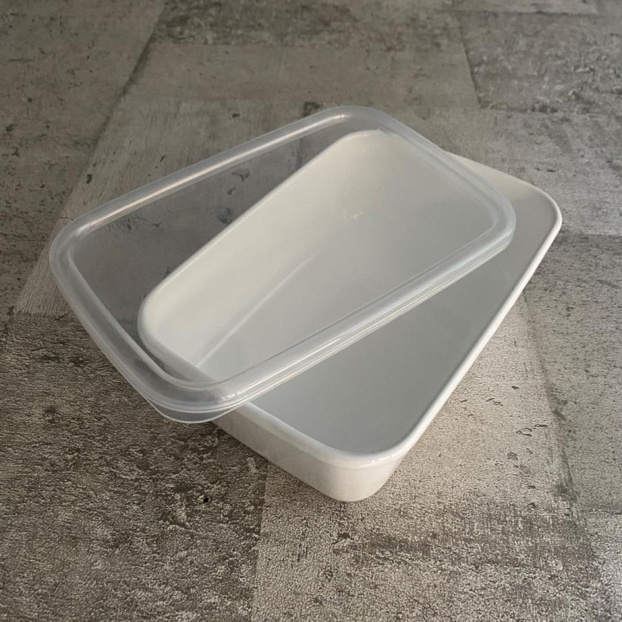 琺瑯容器 ホーロー容器/レクタングル浅型M |  | 01