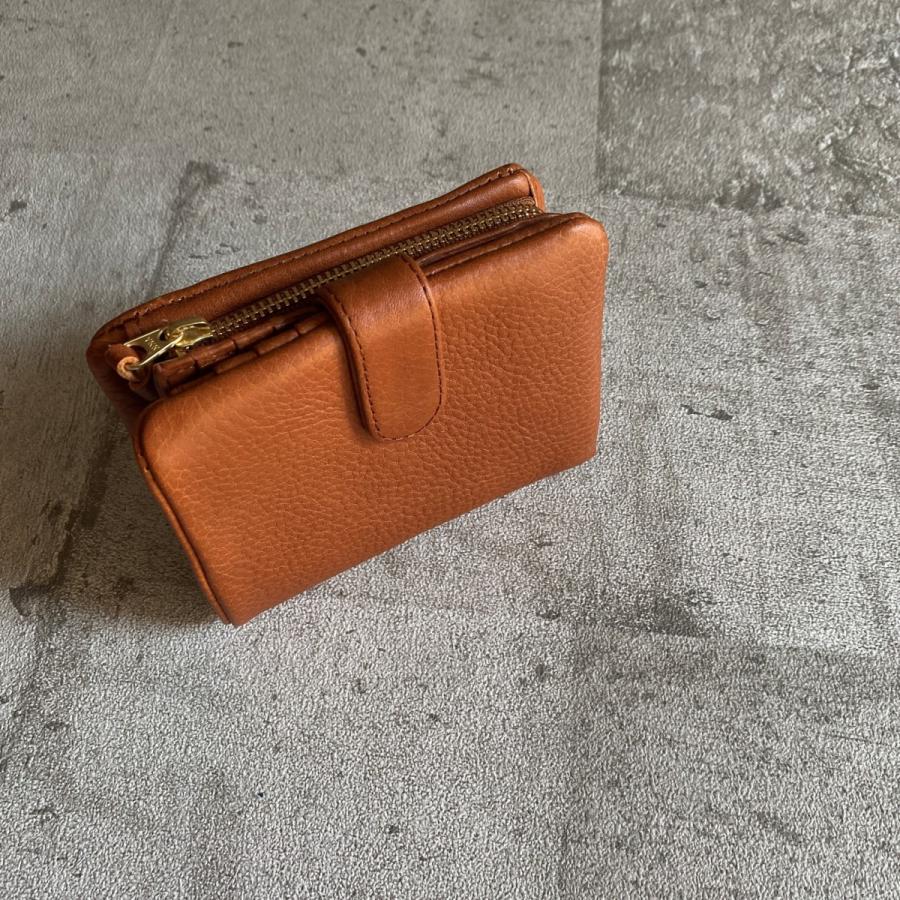 ベルト付き二つ折り財布 Arizona IAZ-1302 AZ イタリアンレザー