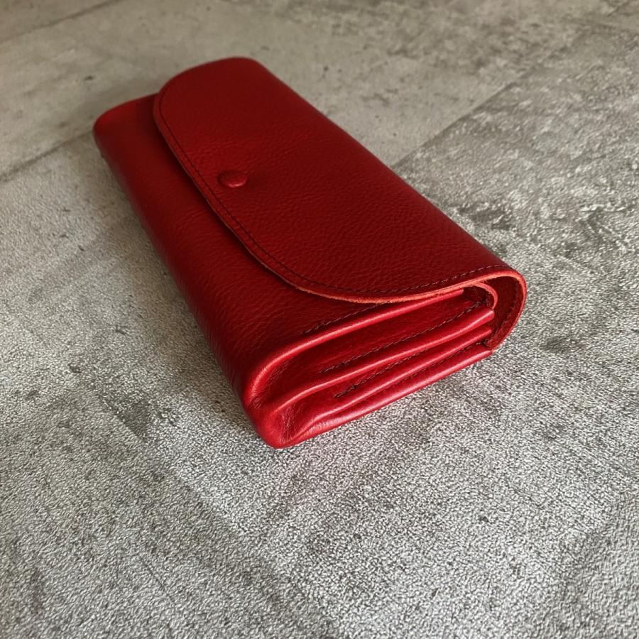 Arizona AZくるみボタン長財布 L / RD レッド 87180282 : ASSEMBLAGE