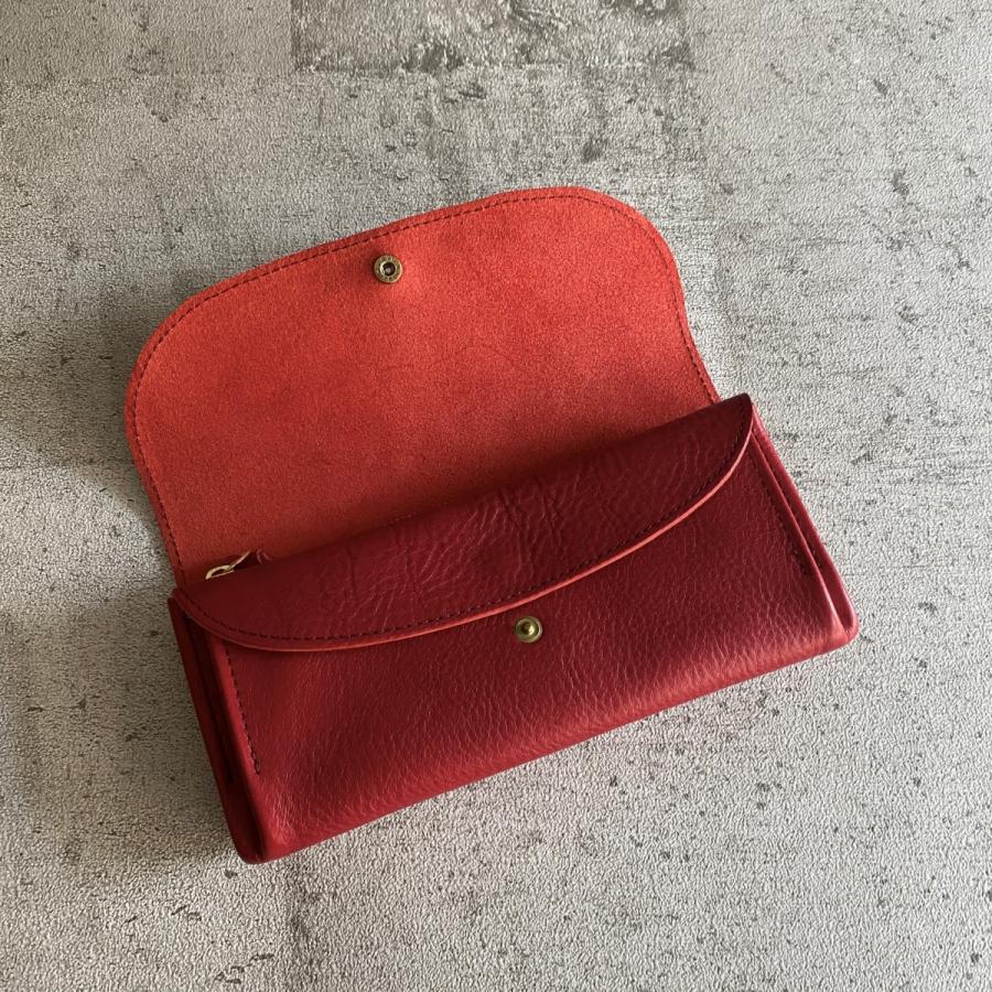 Arizona AZくるみボタン長財布 L / RD レッド 87180282 : ASSEMBLAGE