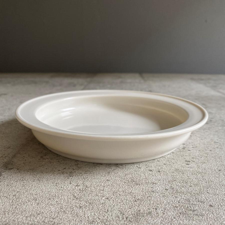 ユニバーサル食器/ディーププレート 19cm・白 |  | 02