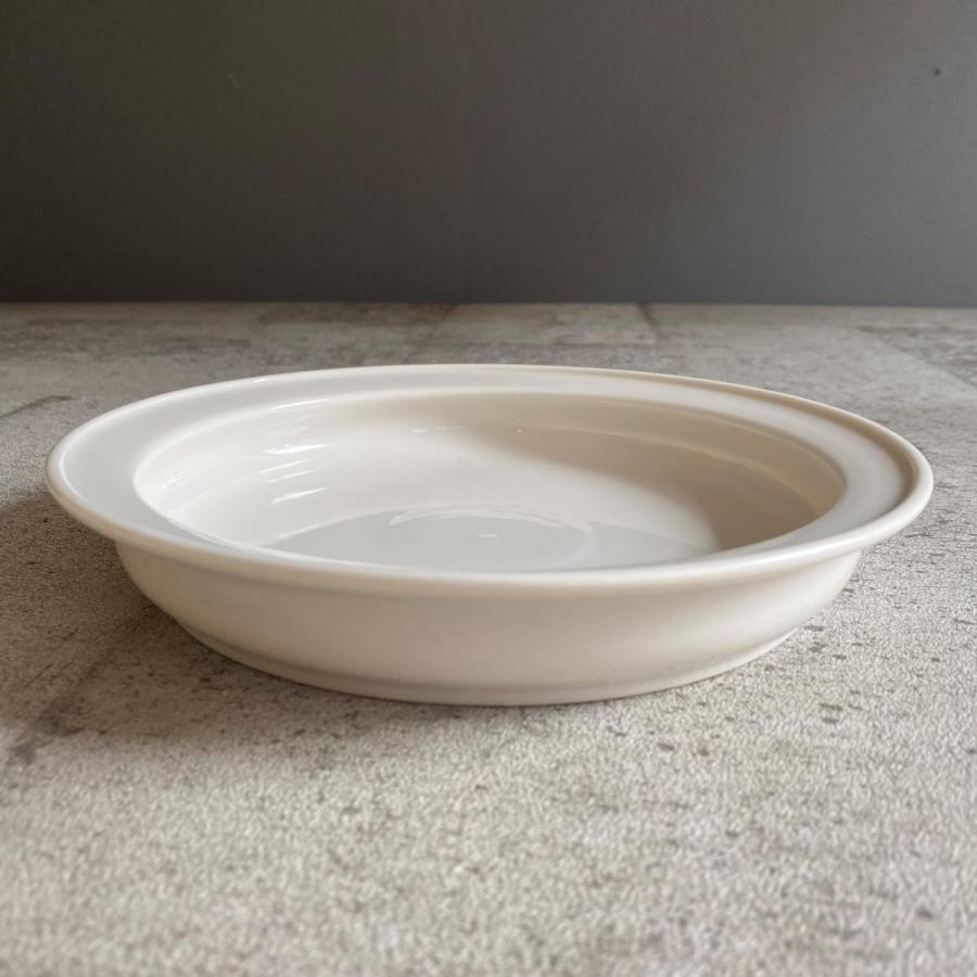 ユニバーサル食器ディーププレート 21cm・白 |  | 03