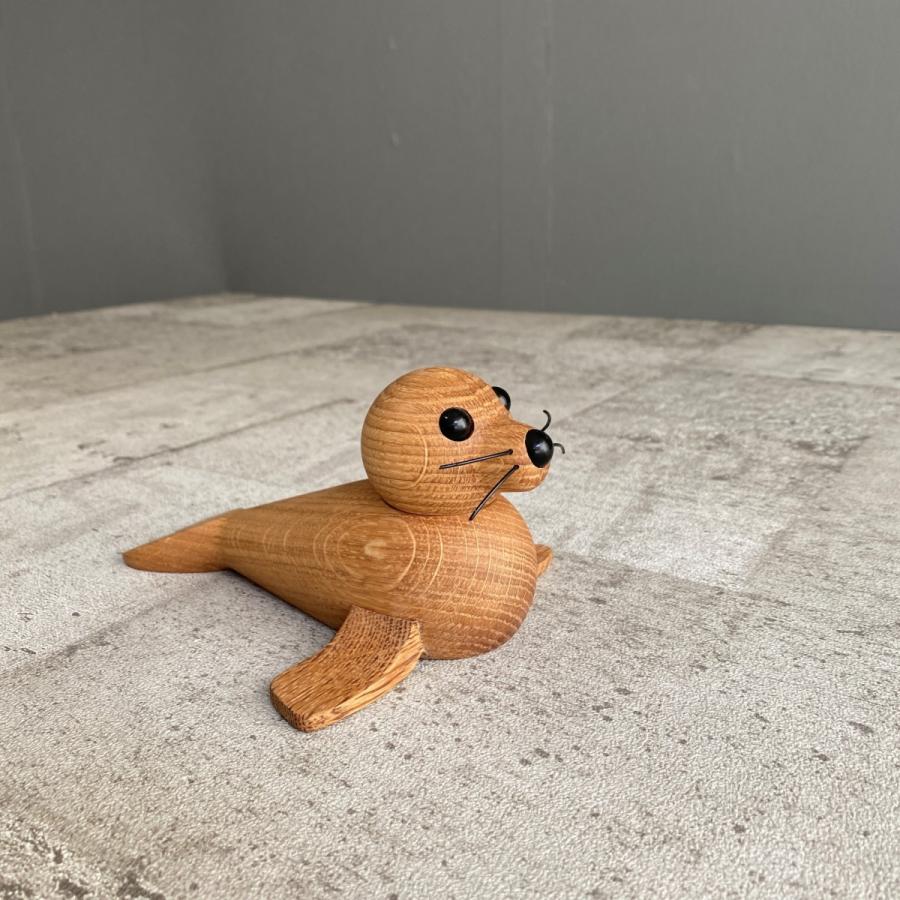 木彫りのアザラシ Famale Seal 母親 アザラシ・木製 : ASSEMBLAGE - 通販 - Yahoo