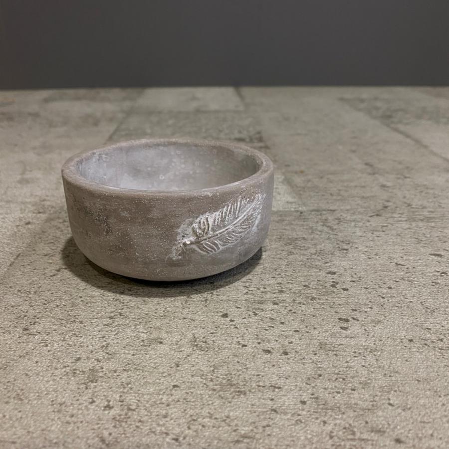 rader / Concrete Bowl Feather / S ・コンクリートボウル 羽 | 