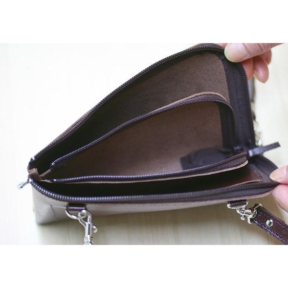 atlier mate  ショルダーウォレット・BROWN / 茶 アトリエメイト 財布 ウォレット ブラウン |  | 02