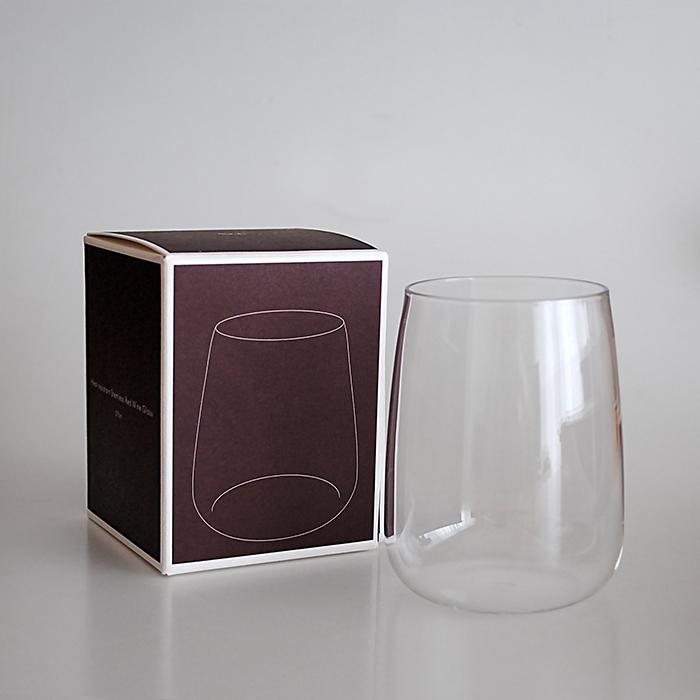 TG 深澤直人デザイン 台湾グラス 耐熱 ワイングラス Stemless Red Wine