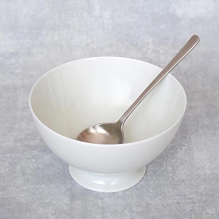 FOOD FOR THOUGHT MODERN CLASSIC カフェオレボウル ホワイト M