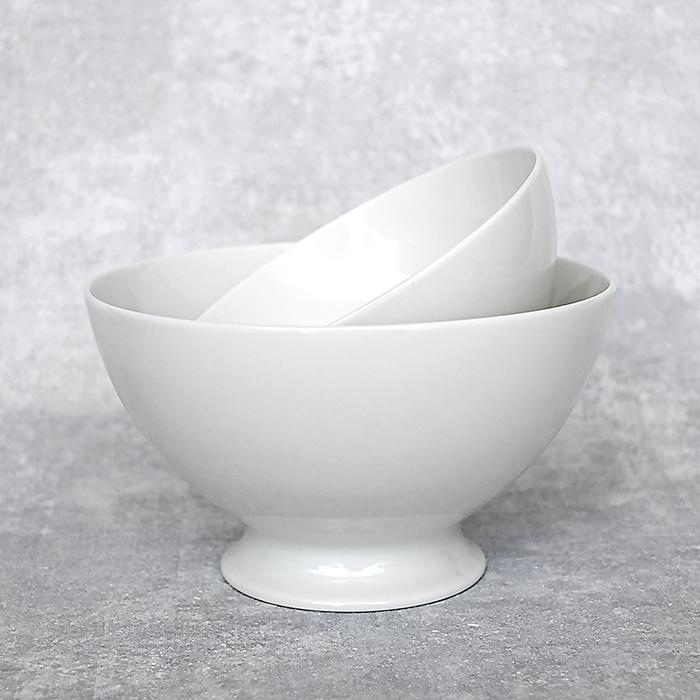 FOOD FOR THOUGHT MODERN CLASSIC カフェオレボウル ホワイト M
