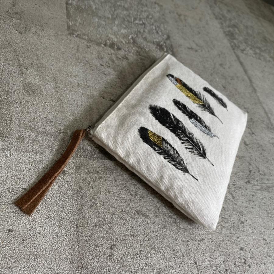rader / Canvas Pouch・Feathers |  | 01