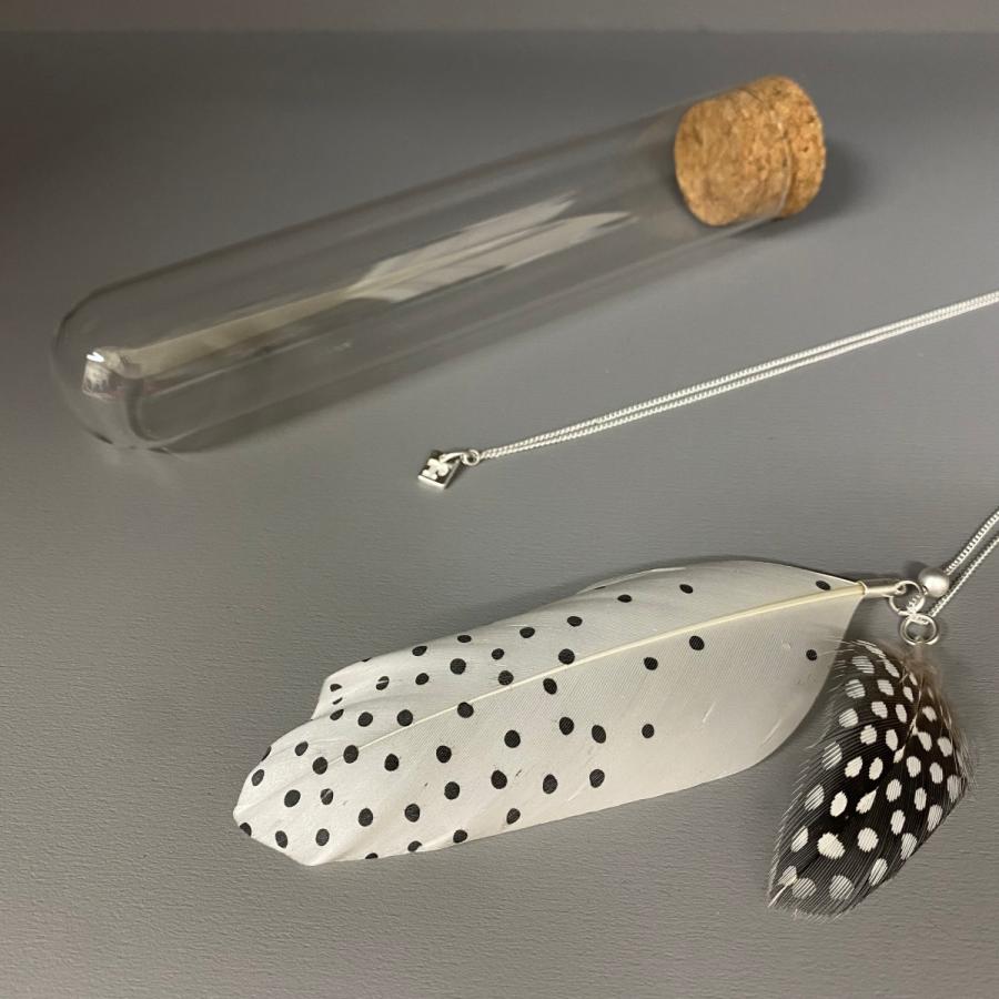 rader / Feather necklace・Dot | 