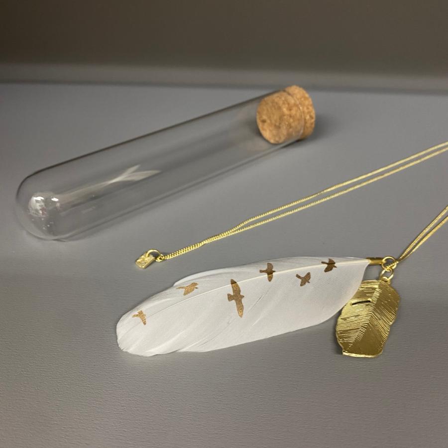 rader / Feather necklace・Birds | 