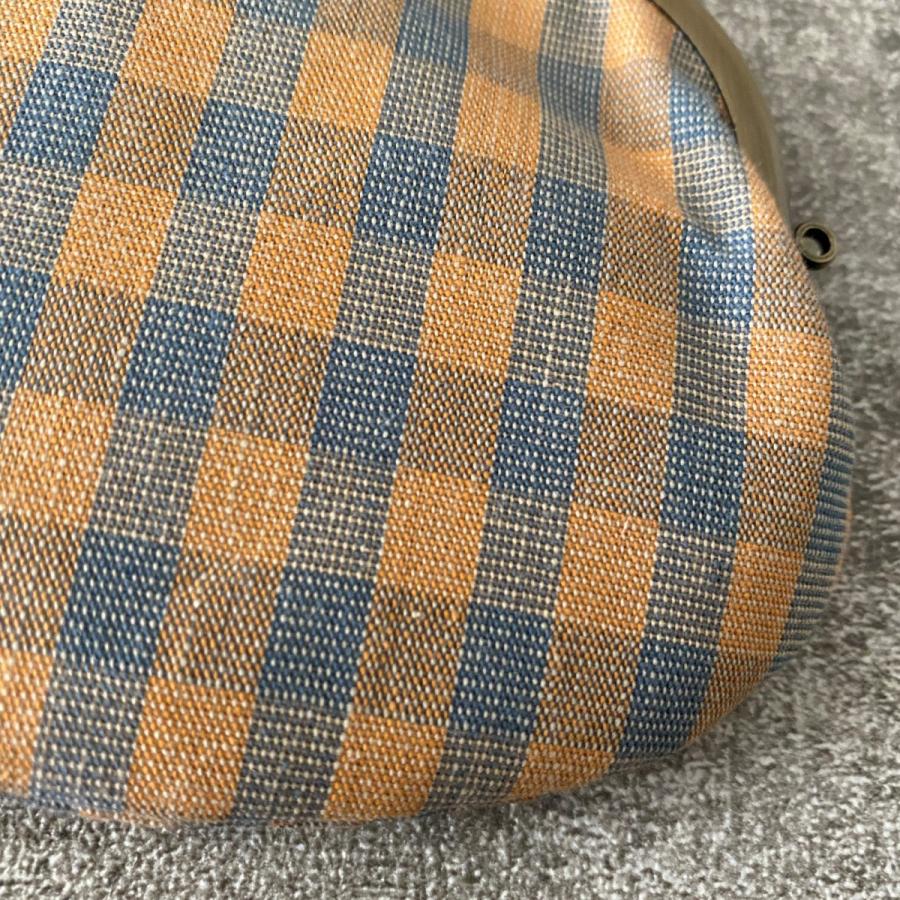 ichi ガマ丸 がま口財布 格子柄 M3 32600667 伊勢木綿 ichishina イチシナ |  | 01