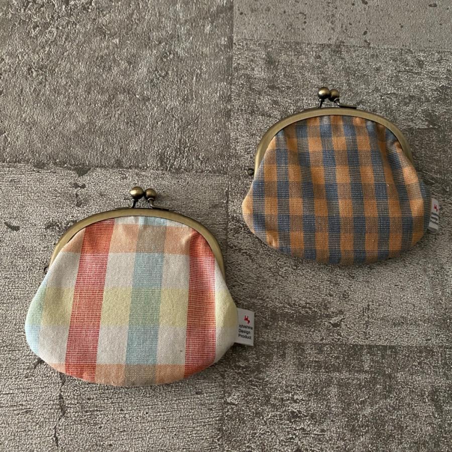 ichi ガマ丸 がま口財布 格子柄 M3 32600667 伊勢木綿 ichishina イチシナ |  | 04