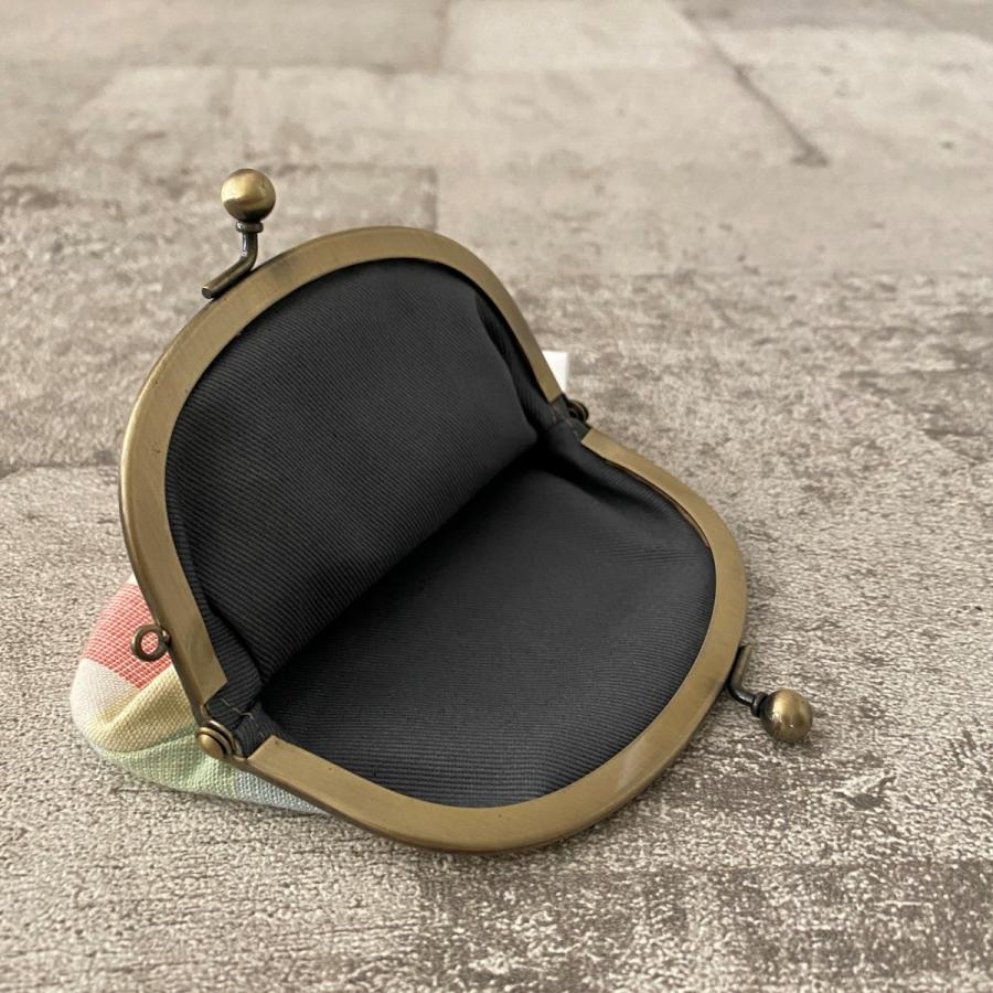 ichi ガマ丸 がま口財布 格子柄 M4 32600667 伊勢木綿 ichishina イチシナ |  | 02