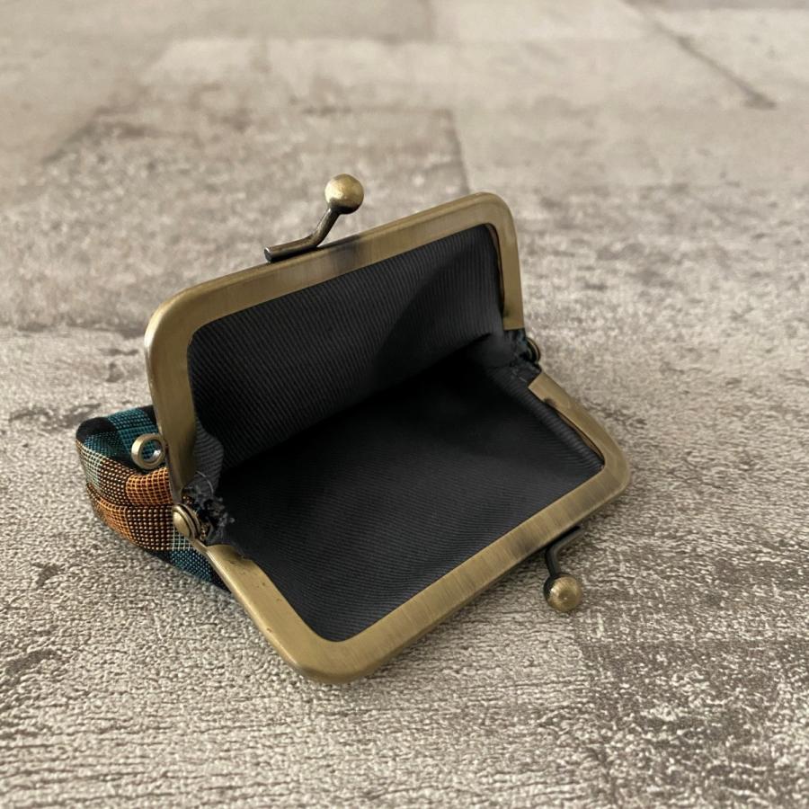 ichi ガマ角 がま口財布 格子柄 S6 32608601 伊勢木綿 ichishina イチシナ |  | 03