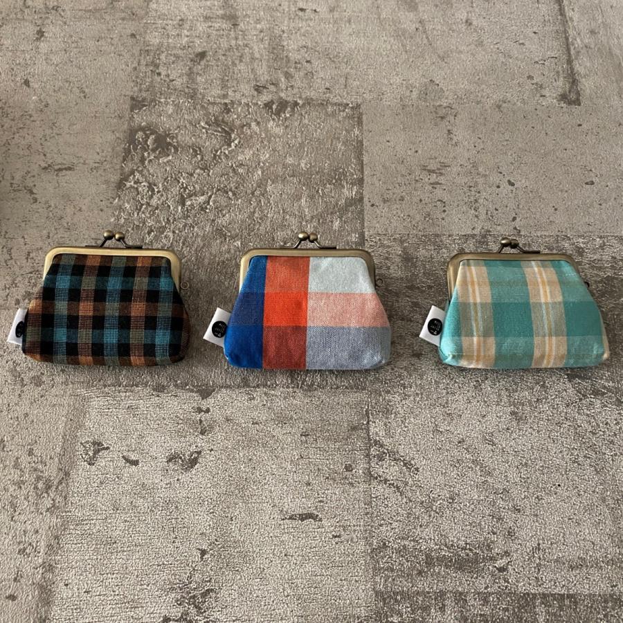 ichi ガマ角 がま口財布 格子柄 S6 32608601 伊勢木綿 ichishina イチシナ |  | 05