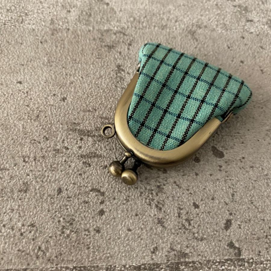 ichi ガマ豆 がま口財布 格子柄 SS9 32600537 伊勢木綿 ichishina イチシナ |  | 02