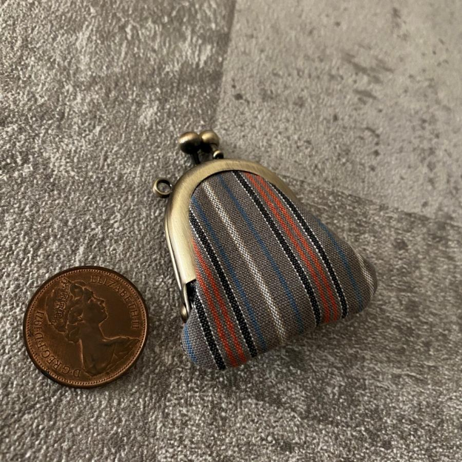 ichi ガマ豆 がま口財布 縦縞柄 SS10 32600537 伊勢木綿 ichishina イチシナ |  | 01