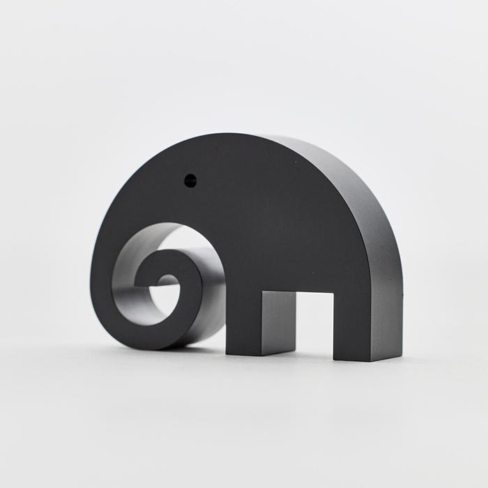 elephant ornament S 五十嵐威暢 オブジェ ゾウ オーナメント ペーパー