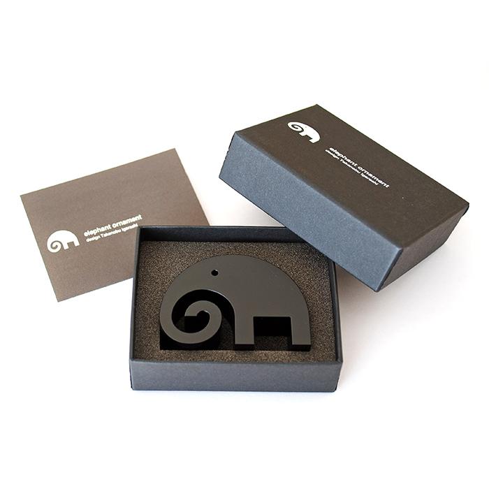 elephant ornament S 五十嵐威暢 オブジェ ゾウ オーナメント ペーパー