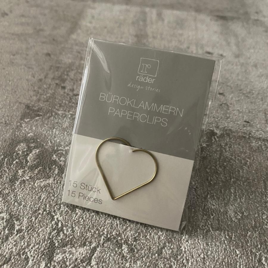 Paper Clip・15pcs Set クリップ 各種 rader レダー : ASSEMBLAGE