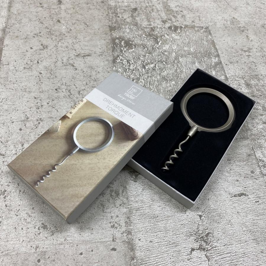 Torque silver ボトルオープナー ワインオープナー コルク抜き rader レダー |  | 03