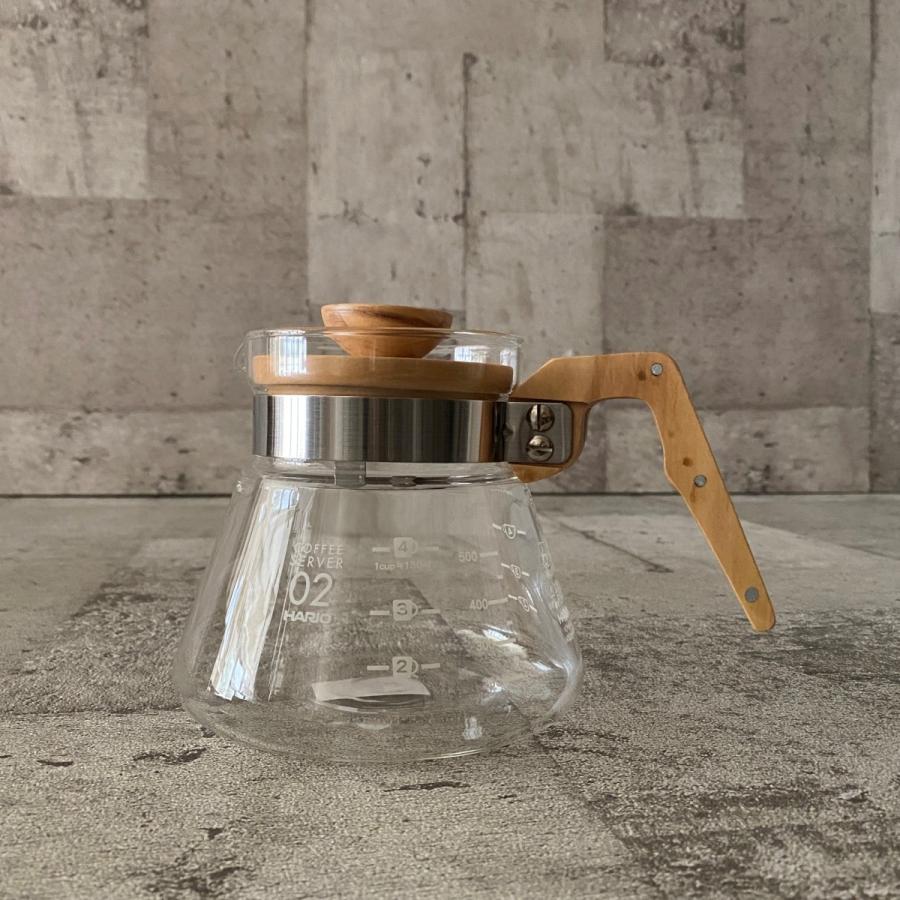 HARIO（ハリオ） コーヒーサーバー Coffee Server 600 オリーブウッド