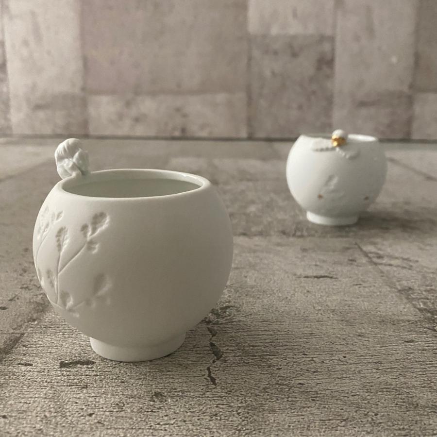 Porcelain Story Tealight 磁器の小物入れ quirrel リス ・Nuts ナッツ rader レダー |  | 01