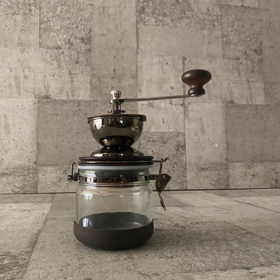 アンティーク風　レトロ　コーヒーミル＆ガラス瓶キャニスター キャニスターコーヒーミル Canister Coffee Mill 挽いたコーヒー粉を