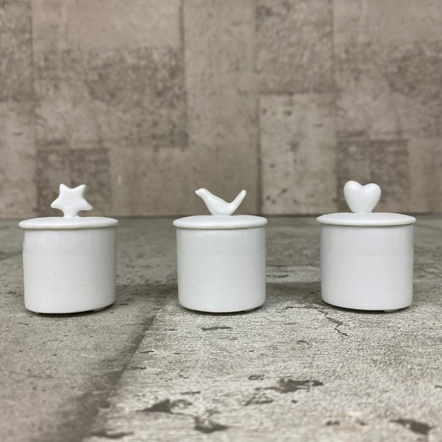 Mini Canister ミニキャニスター Star 星 Bird 鳥 Heart ハート