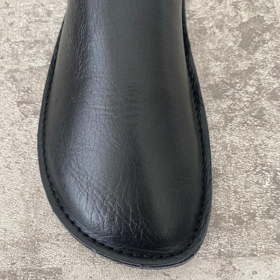 父の日ギフト 63 ロクサン レザースリッパ BK/L |  | 02