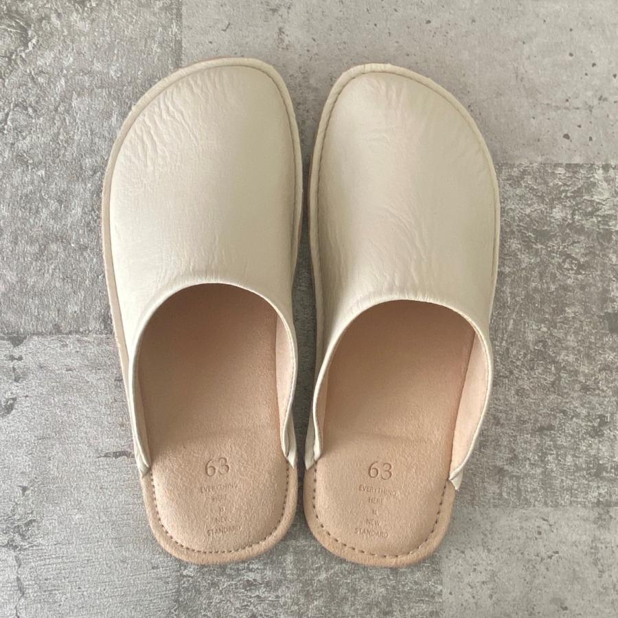 父の日ギフト 63 ロクサン レザースリッパ IVY/L | 