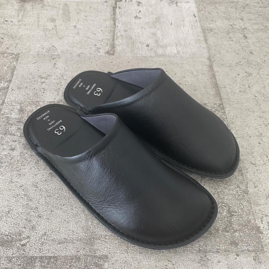 63 ロクサン レザースリッパ BK/M |  | 01