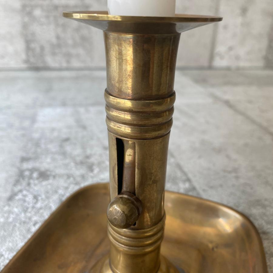 Candle Stand antique brass 真鍮キャンドルスタンド : ASSEMBLAGE