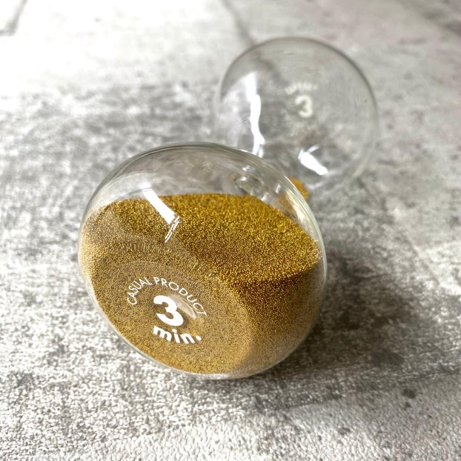 Lexus 砂時計型置時計 ゴールド