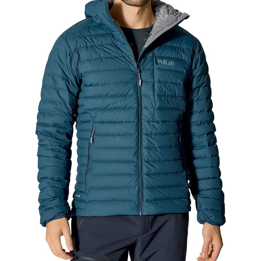 Rab（ラブ） ラブ-Rab マイクロライトウィンドストッパーフーディ男性