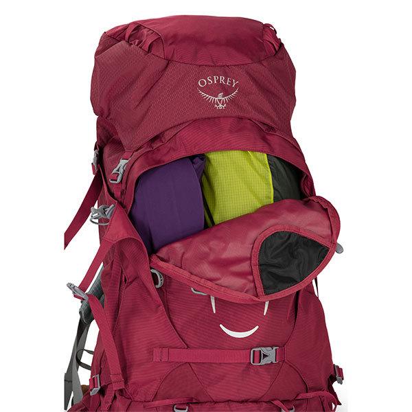 登山用ザック オスプレイ ARIEL55 レディースSMサイズ エーリエル55(XS/S セラミックブルー): オスプレー | ロストアロー