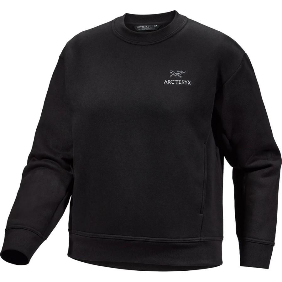 Arcteryx エンブレム フリース クルー ウィメンズ S 楽天市場】アークテリクス エンブレムフリースクルー【ウィメンズ トップス