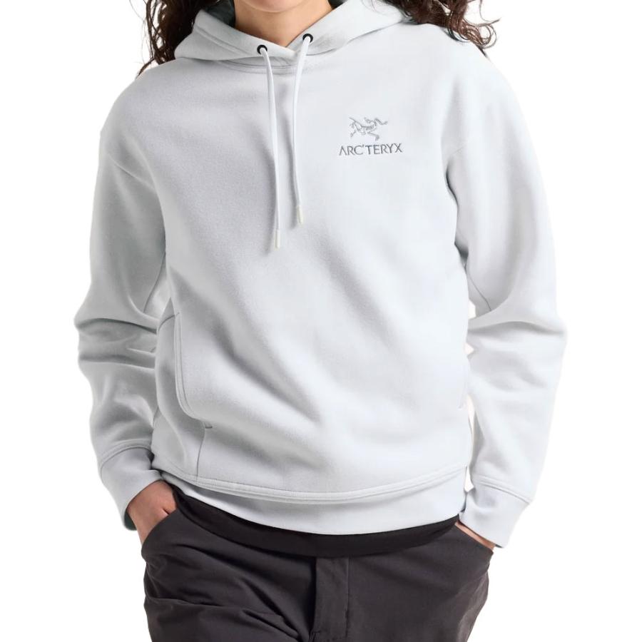 アークテリクス-ARCTERYX エンブレムフリースフーディ女性用の画像