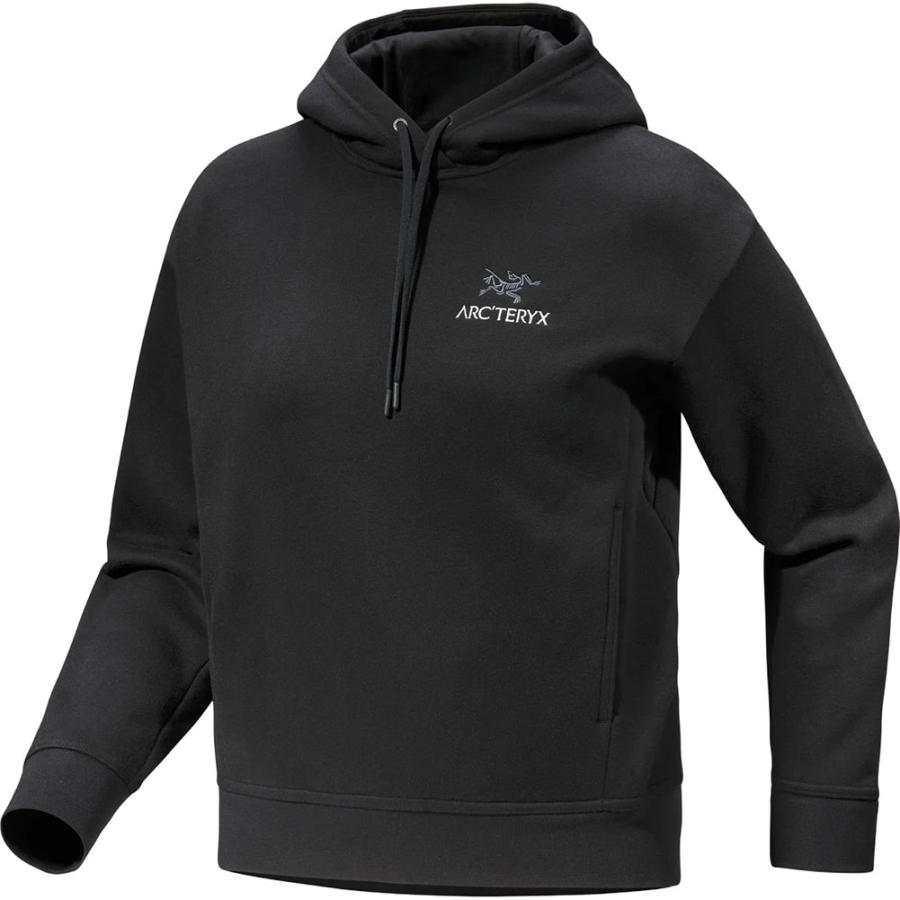 アークテリクス-ARCTERYX エンブレムフリースフーディ女性用の画像