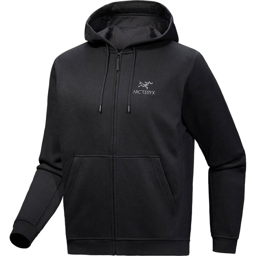 ARC'TERYX フルジップフード付きパーカー ブラック ARC'TERYX（アークテリクス） アークテリクス-ARCTERYX エンブレム