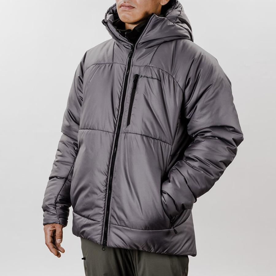 ブラックダイヤモンド-Black Diamond スタンスビレイパーカー男性用 ポリエステル100％