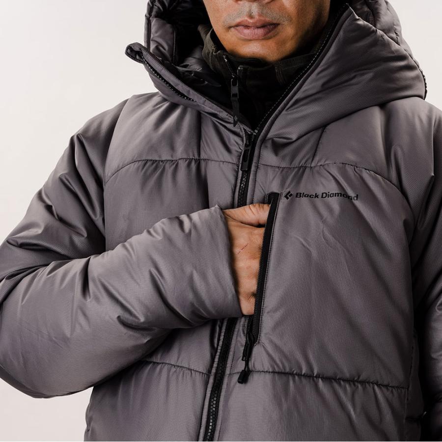 ブラックダイヤモンド-Black Diamond スタンスビレイパーカー男性用 ポリエステル100％