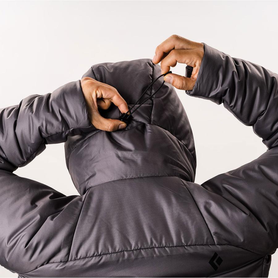 ブラックダイヤモンド-Black Diamond スタンスビレイパーカー男性用 ポリエステル100％