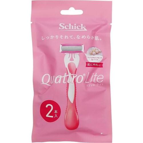 ☆送料無料☆ シック Schick ボディ用 クアトロライト 2本入 使い捨て