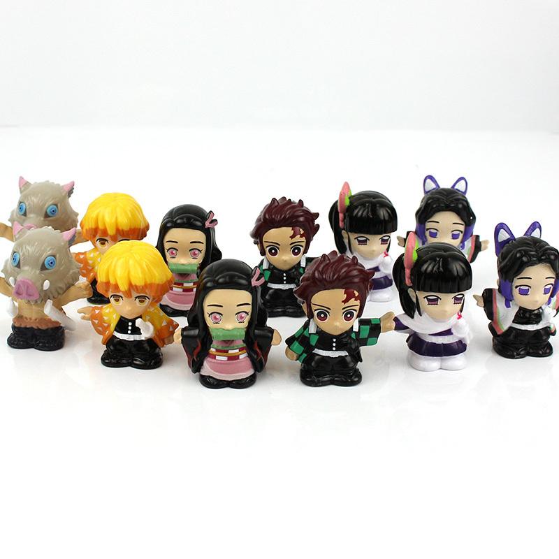 きめつのやいば グッズ 鬼滅の刃 すくい人形12個セット 人形すくい 人気キャラクター 6種 2セット フィギュア 毀滅の刃 ソフビ フィギア 2set A As Shop 通販 Yahoo ショッピング