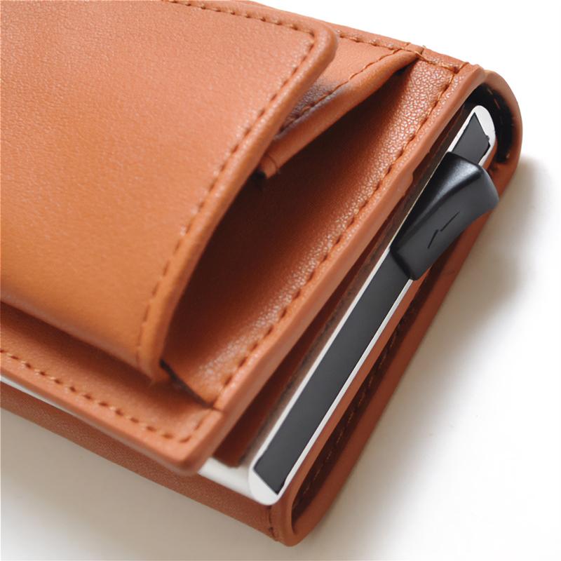 ミニ財布 メンズ レディース 牛革 レザー スキミング防止 コンパクト