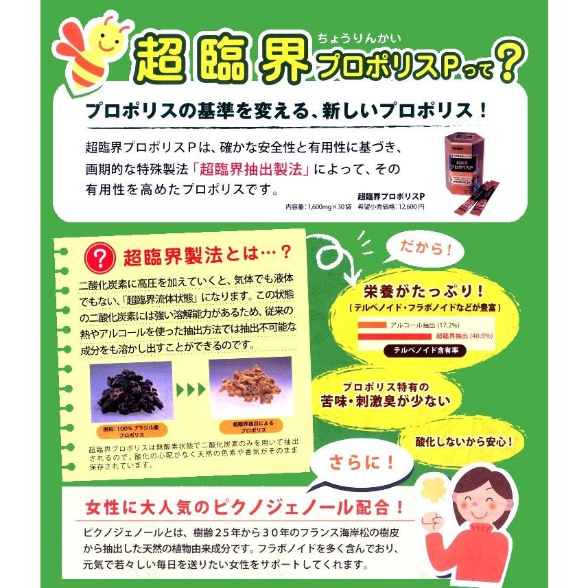 超臨界プロポリスＰ ｘ6箱セット特価（ssi健康食品） |  | 01